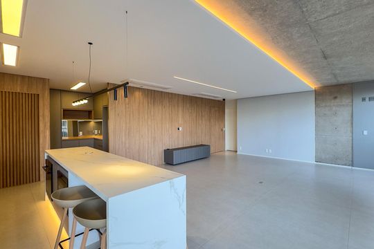 Sala de apartamento para alugar com 3 quartos, 167m² em Jardim das Acacias, São Paulo