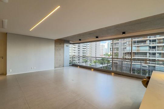 Sala de apartamento para alugar com 3 quartos, 167m² em Jardim das Acacias, São Paulo