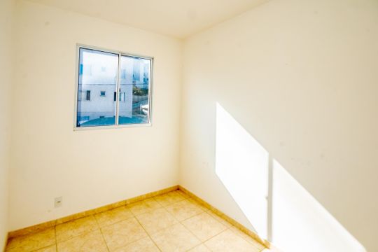 Quarto 1 de apartamento para alugar com 2 quartos, 45m² em Felixlândia (justinópolis), Ribeirão das Neves
