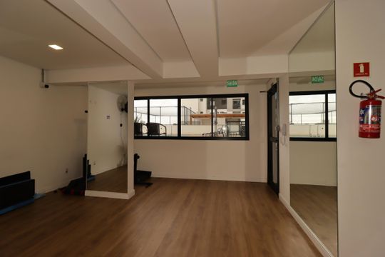 Área Comum - Academia de apartamento para alugar com 2 quartos, 44m² em Parque Oratório, Santo André