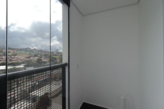 Varanda da Sala de apartamento para alugar com 2 quartos, 44m² em Parque Oratório, Santo André