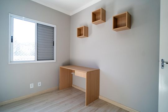 Quarto 1 de apartamento para alugar com 2 quartos, 54m² em Vila Odim Antao, Sorocaba