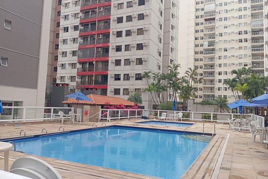 Área comum - Piscina de apartamento à venda com 2 quartos, 84m² em Barra da Tijuca, Rio de Janeiro