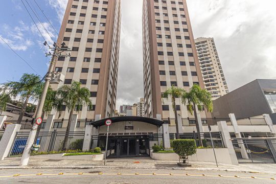 Fachada de apartamento para alugar com 2 quartos, 55m² em Vila Bertioga, São Paulo