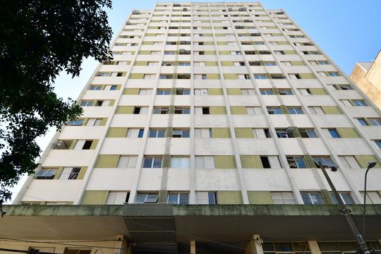 Fachada de apartamento à venda com 1 quarto, 40m² em Centro, Campinas