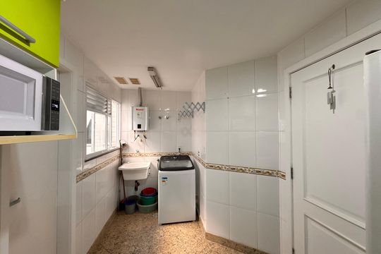 Cozinha e Área de Serviço de apartamento à venda com 4 quartos, 233m² em Recreio dos Bandeirantes, Rio de Janeiro