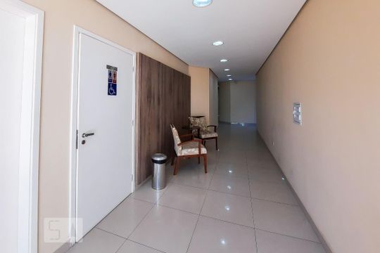 Área comum - Hall de apartamento para alugar com 3 quartos, 110m² em Centro, São Bernardo do Campo