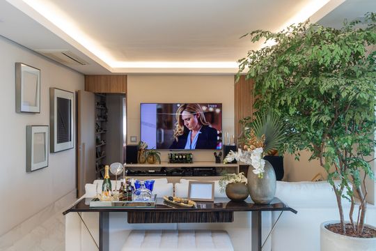 Sala de apartamento para alugar com 3 quartos, 151m² em Campo Belo, São Paulo