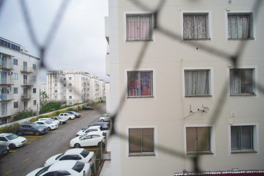 vista do Quarto 2 de apartamento para alugar com 2 quartos, 48m² em Santos Dumont, São Leopoldo