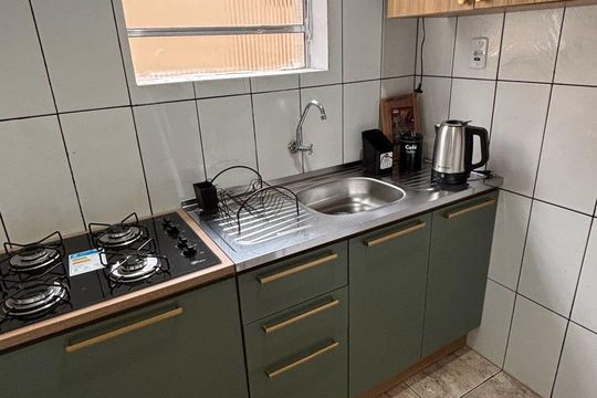 Cozinha de apartamento para alugar com 1 quarto, 40m² em Praia de Belas, Porto Alegre