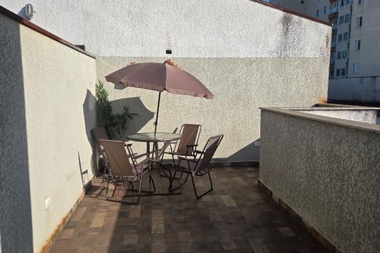 Área externa de apartamento para alugar com 2 quartos, 86m² em Vila Nossa Senhora das Vitorias, Mauá