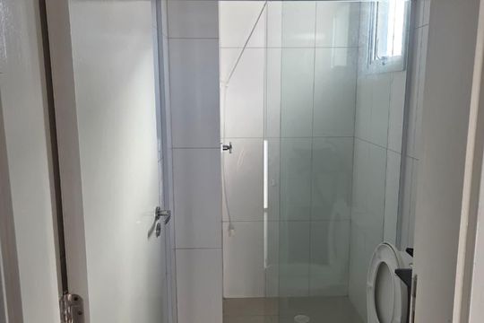 Banheiro de apartamento para alugar com 2 quartos, 86m² em Vila Nossa Senhora das Vitorias, Mauá