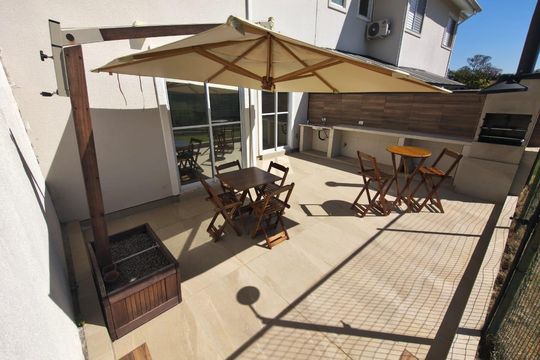 Área comum de casa de condomínio para alugar com 2 quartos, 84m² em Balneário Tropical, Paulínia