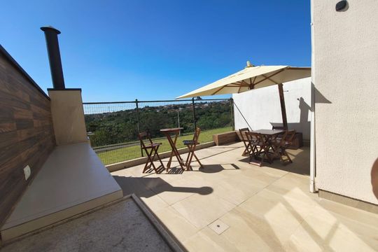 Área comum de casa de condomínio para alugar com 2 quartos, 84m² em Balneário Tropical, Paulínia
