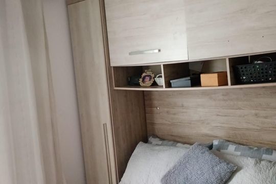 Quarto de apartamento para alugar com 2 quartos, 62m² em Vila Bocaina, Mauá