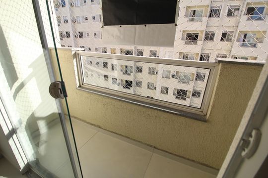 Sala - Varanda de apartamento à venda com 2 quartos, 50m² em Taquara, Rio de Janeiro