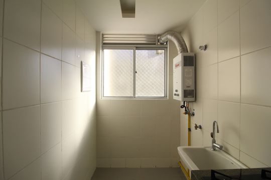 Área de Serviço de apartamento à venda com 2 quartos, 50m² em Taquara, Rio de Janeiro