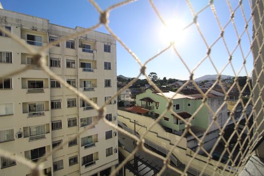 Sala - Vista de apartamento à venda com 2 quartos, 50m² em Taquara, Rio de Janeiro