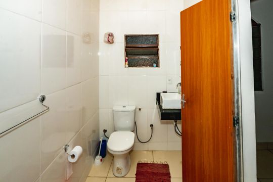 Banheiro da suíte de casa à venda com 4 quartos, 240m² em Alípio de Melo, Belo Horizonte