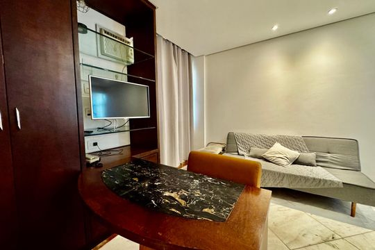 Apartamento à venda com 1 quarto, 32m² em Vila da Serra, Nova Lima