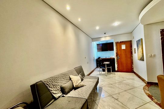 Apartamento à venda com 1 quarto, 32m² em Vila da Serra, Nova Lima