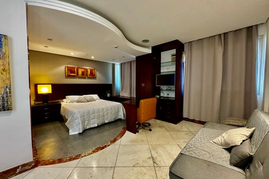 Apartamento à venda com 1 quarto, 32m² em Vila da Serra, Nova Lima