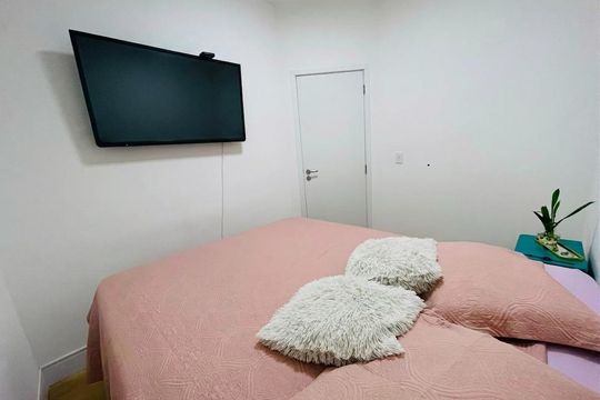 Quarto de apartamento à venda com 2 quartos, 110m² em Jardim do Estádio, Santo André