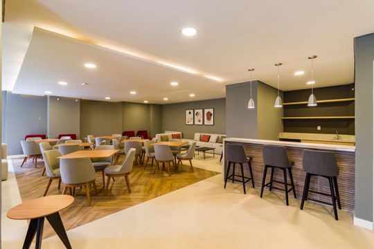 Área comum de apartamento para alugar com 2 quartos, 36m² em Vila Andrade, São Paulo