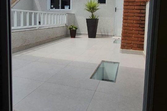 Área Externa de casa para alugar com 2 quartos, 125m² em Jardim Montreal, São Bernardo do Campo