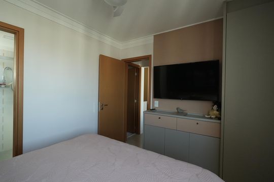 Quarto Suíte de apartamento para alugar com 2 quartos, 58m² em Parque das Nações, Santo André