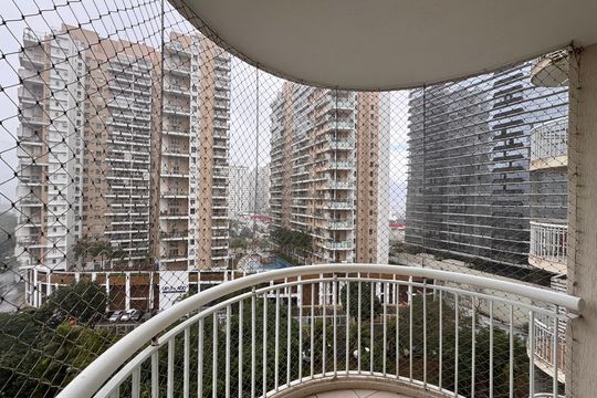 Varanda de apartamento à venda com 2 quartos, 64m² em Recreio dos Bandeirantes, Rio de Janeiro
