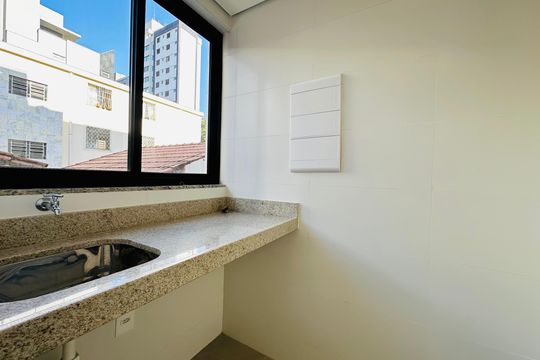 Área de Serviço de apartamento à venda com 2 quartos, 60m² em Anchieta, Belo Horizonte