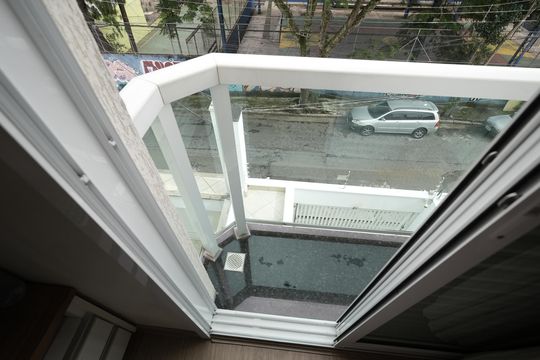 Sacada de apartamento à venda com 2 quartos, 76m² em Vila Floresta, Santo André