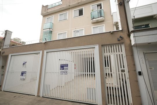 Fachada do Prédio de apartamento à venda com 2 quartos, 76m² em Vila Floresta, Santo André