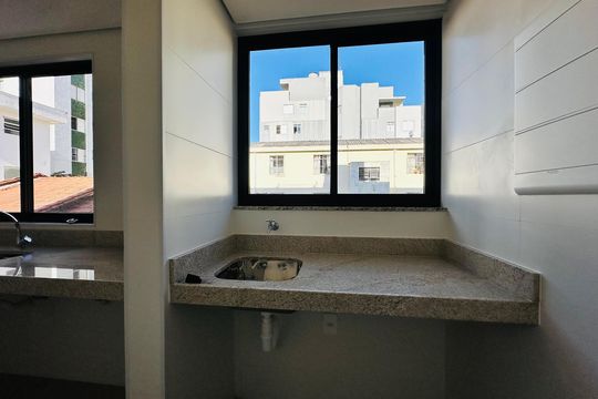 Área de Serviço de apartamento à venda com 2 quartos, 60m² em Anchieta, Belo Horizonte
