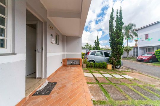 Varanda frente de casa de condomínio para alugar com 3 quartos, 94m² em Vila Metalúrgica, Santo André