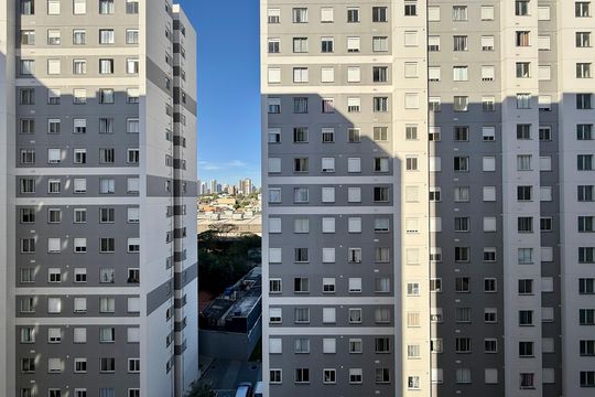 Vista  de apartamento para alugar com 2 quartos, 35m² em Santo Amaro, São Paulo