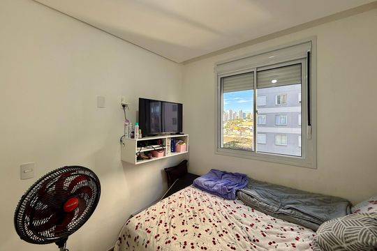 Quarto 1 de apartamento para alugar com 2 quartos, 35m² em Santo Amaro, São Paulo