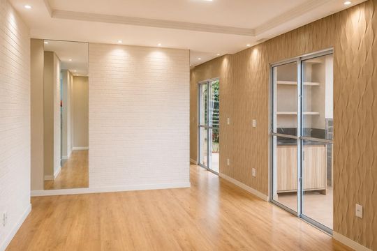 Sala de apartamento à venda com 3 quartos, 96m² em Parque Fazendinha, Campinas