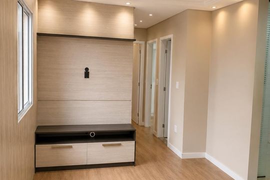 Sala de apartamento à venda com 3 quartos, 96m² em Parque Fazendinha, Campinas