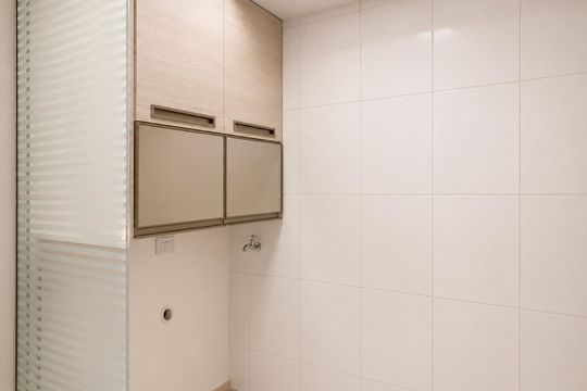 Area de serviço de apartamento à venda com 3 quartos, 96m² em Parque Fazendinha, Campinas