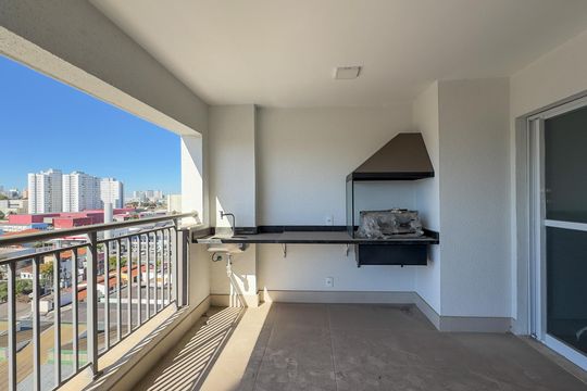 Sacada de apartamento para alugar com 3 quartos, 109m² em Jardim Caravelas, São Paulo