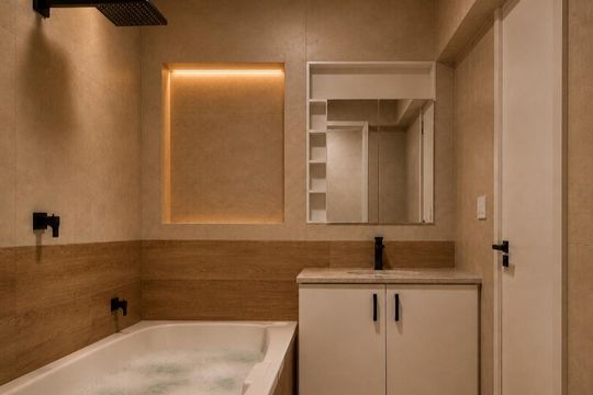 Banheiro de apartamento à venda com 3 quartos, 130m² em Sumarezinho, São Paulo