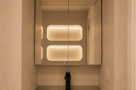 Banheiro de apartamento à venda com 3 quartos, 130m² em Sumarezinho, São Paulo