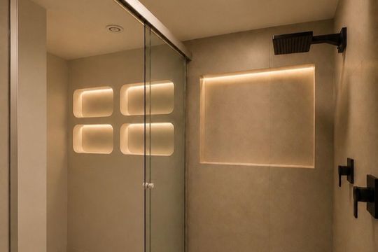 Banheiro de apartamento à venda com 3 quartos, 130m² em Sumarezinho, São Paulo