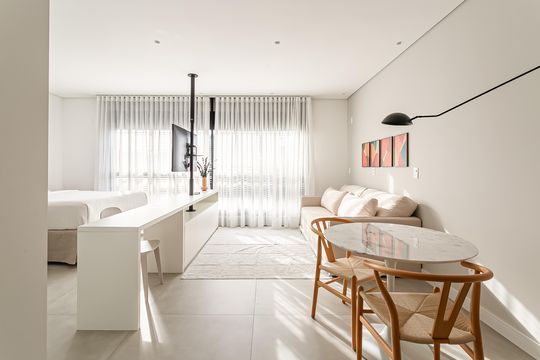 Apartamento para alugar com 1 quarto, 55m² em Saco Grande, Florianópolis