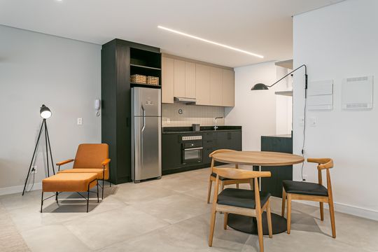 Apartamento para alugar com 1 quarto, 59m² em Saco Grande, Florianópolis