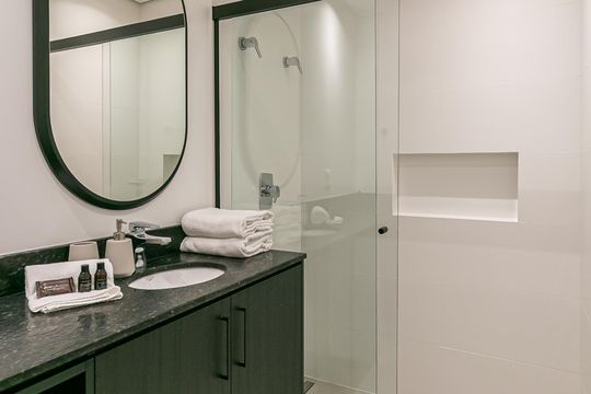 Apartamento para alugar com 1 quarto, 59m² em Saco Grande, Florianópolis