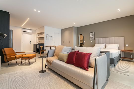Apartamento para alugar com 1 quarto, 59m² em Saco Grande, Florianópolis
