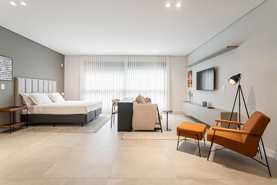 Apartamento para alugar com 1 quarto, 59m² em Saco Grande, Florianópolis
